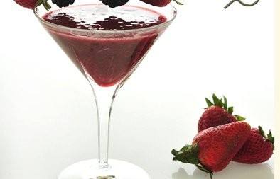 طريقة عمل عصير الفراولة والعنب‎‎