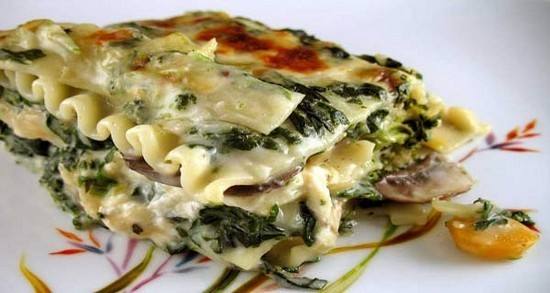 مكرونة بالسبانخ للشيف إلهام فتحى‎‎