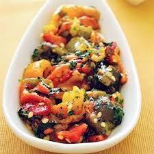 سلطة الفلفل بالثوم‎‎