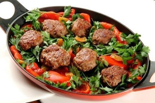 كفتة اللحم بالبقدونس والبقسماط‎‎