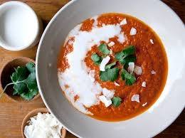 حساء الجزر والحليب‎‎