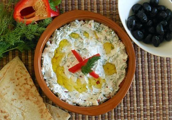 طريقة عمل اللبنة بالشبت والفلفل‎‎