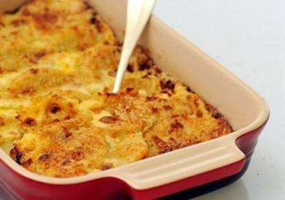 البطاطس بالكريمة والجبن‎‎