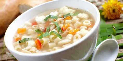 طريقة عمل شوربة الباستا مع الدجاج‎‎