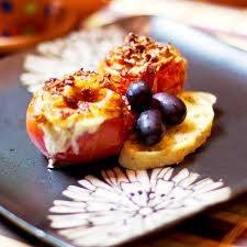 الطماطم المخبوزة بالجبن والريحان ‎‎