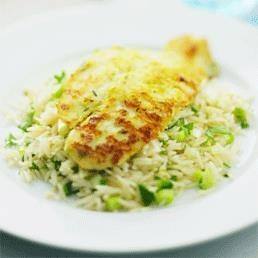 طريقة عمل السمك الحار مع الأرز الأخضر‎‎