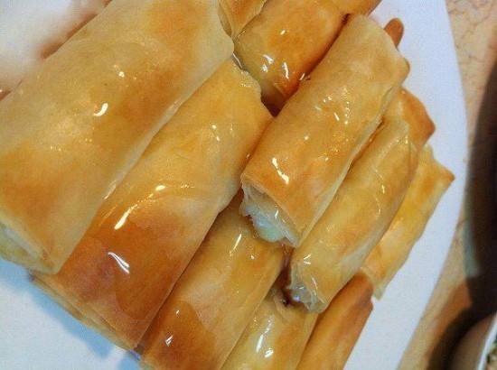 طريقة عمل الجلاش بالجبن والقشطة‎‎