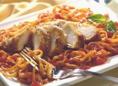 طريقة عمل مكرونة الدجاج الحارة‎‎