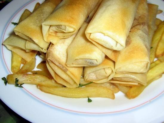 طريقة عمل مسخن سبرينج رول‎‎