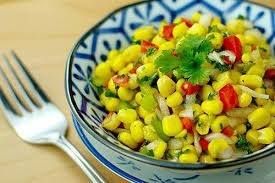 سلطة الذرة والطماطم ‎‎