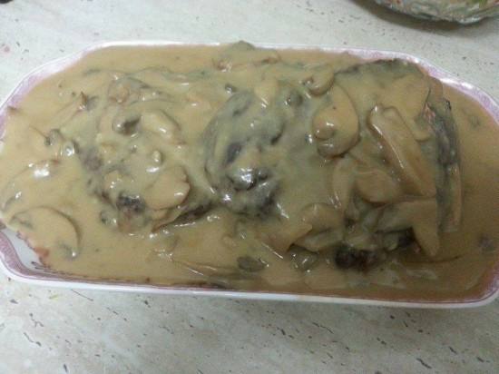 طريقة عمل فيليه بصوص الفطر‎‎