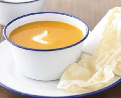 شوربة الكاري بالتفاح ‎‎