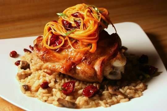 طريقة عمل فخذ ديك رومى بخليط الجزر‎‎