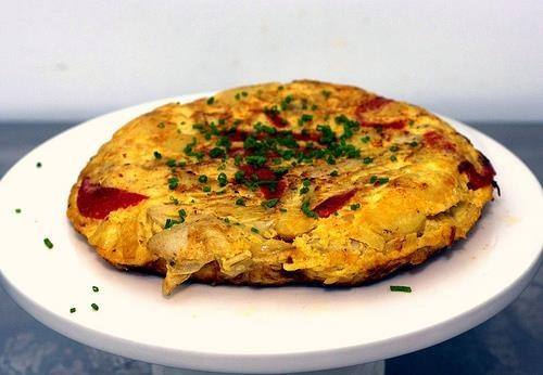 طريقة عمل تورتيلا البطاطس واللحم الضانى‎‎