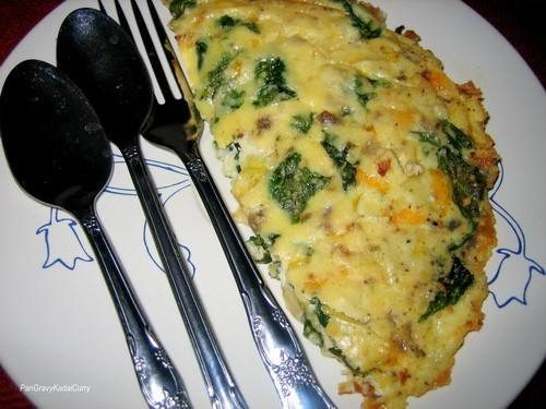 بيض بالخضروات ‎‎