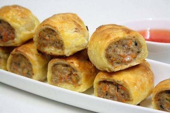 طريقة عمل لفائف اللحم ‎‎