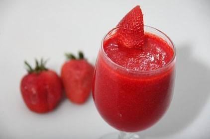 طريقة عمل عصير الفراولة‎‎