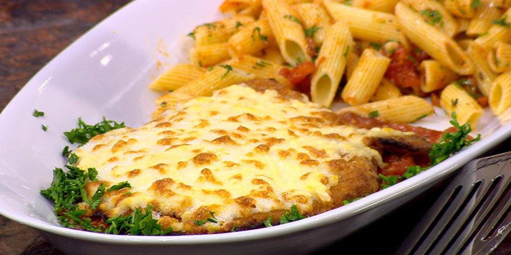 دجاج بالجبن البارميزان‎‎