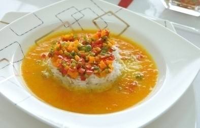 طريقة عمل شوربة جزر وباذنجان مهروس‎‎