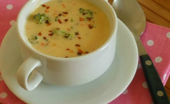 طريقة عمل شوربة البروكلي ‎‎