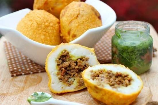 طريقة عمل البطاطس بالأرز واللحم‎‎