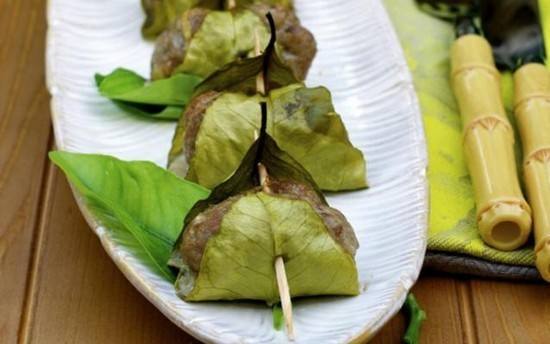 اللحم بأوراق الليمون السوري ‎‎