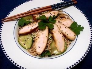 دجاج بالزنجبيل والثوم ‎‎