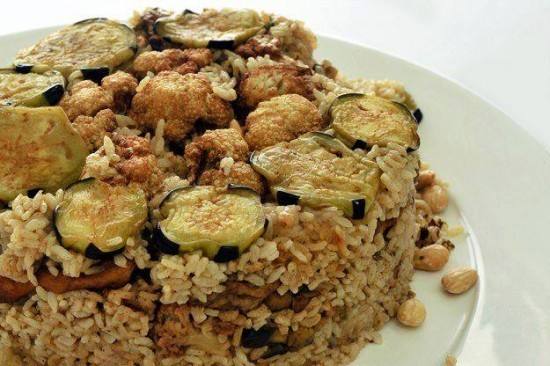 طريقة عمل مقلوبة دجاج‎‎