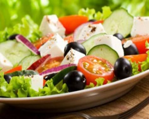 سلطة الخس والطماطم ‎‎