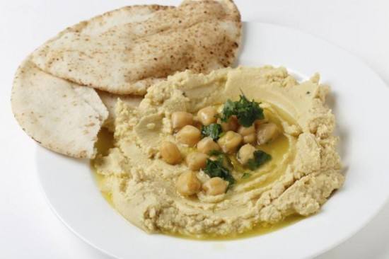 الحمص بالطحينة‎‎