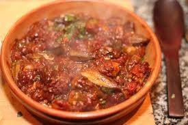 بامية باللحمة المفرومة ‎‎