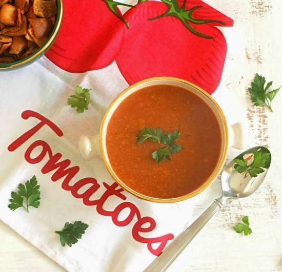 طريقة عمل شوربة الشوفان بالطماطم‎‎