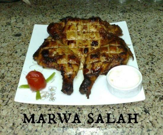 طريقة عمل دجاج تكا للشيف مروة صلاح‎‎