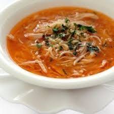 شوربة الدجاج بالطماطم ‎‎