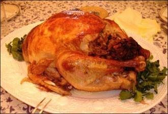 طريقه عمل الديك الرومى بالتفاح‎‎