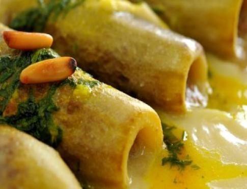 طريقة عمل محشي الكوسة بالزبادى والصنوبر‎‎