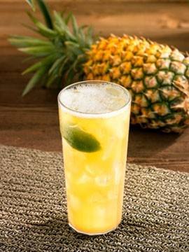 عصير الأناناس باللوز‎‎