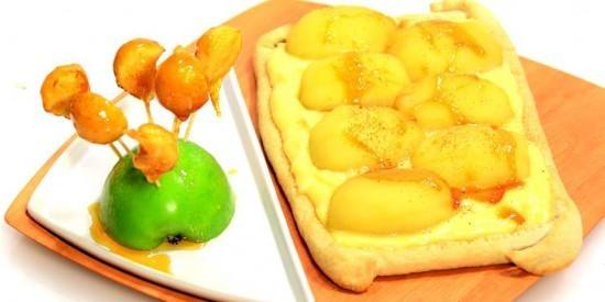 طريقة عمل تارت تفاح بصوص التوفى‎‎