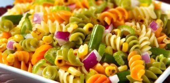 طريقة عمل المكرونة بالمستردة والبصل‎‎