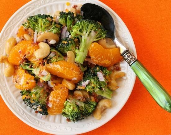 طريقة عمل سلطة خضراء مع اليوسفي‎‎