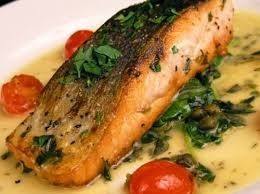 سمك مشوي بالتوابل ‎‎