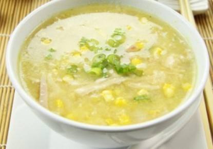 شوربة الدجاج والذرة‎‎