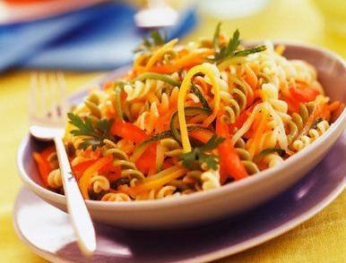 سلطة المكرونة بالهوت دوج ‎‎