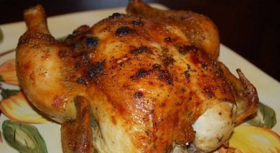 دجاج بالمستردة والبهارات ‎‎