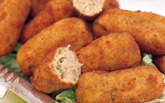 كفتة الدجاج المحشية بالجبن والمشروم ‎‎