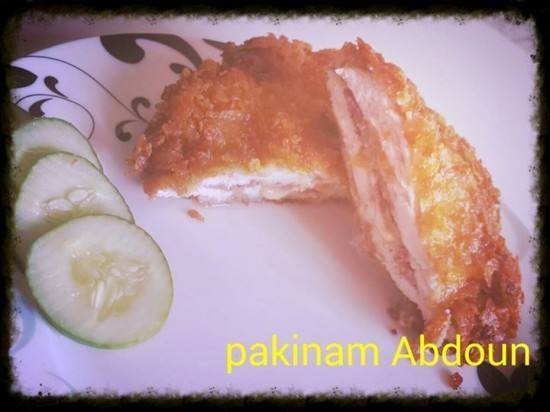 طريقة عمل الكوردن بلو للشيف باكينام عبدون‎‎