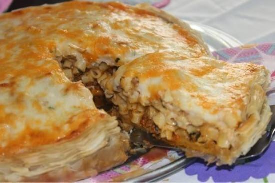 طريقة عمل تارت المكرونة‎‎