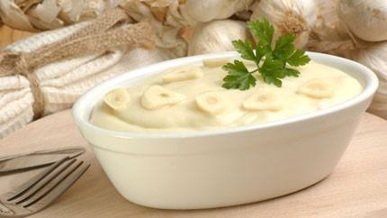 بطاطس بوريه بالثوم والليمون ‎‎