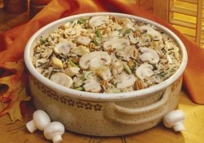 الأرز بالمشروم والكزبرة  ‎‎