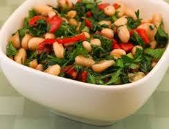 سلطة الفاصوليا بالبقدونس‎‎